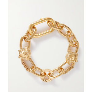 Versace Gold tone Bracelet Medusa